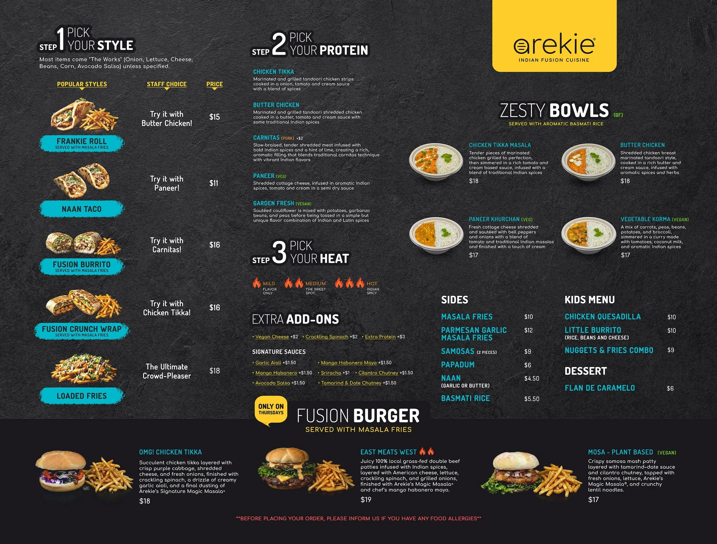 Arekie Indian Fusion Oakshire photo